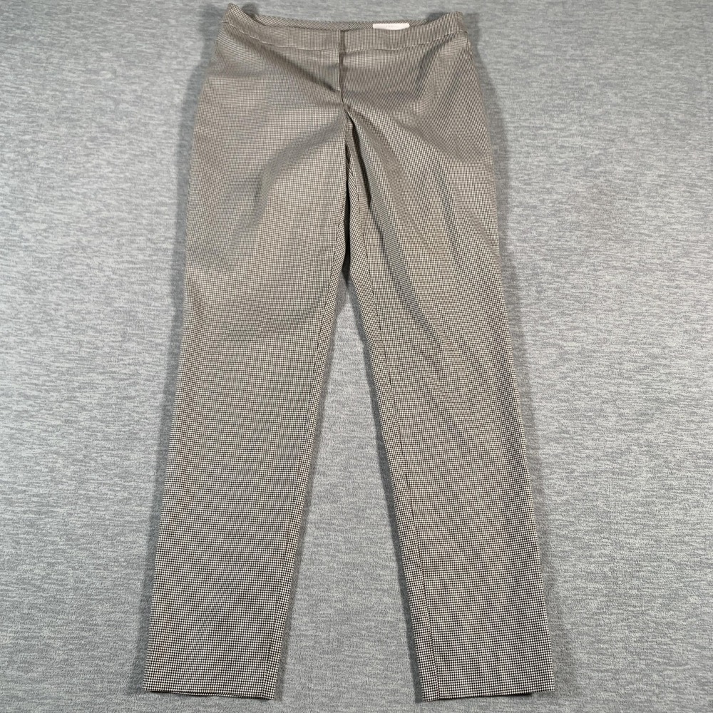 Boss Pants Womens‎ 4 Brown Houndstooth Slim Fit Dress Trouser Office Germany